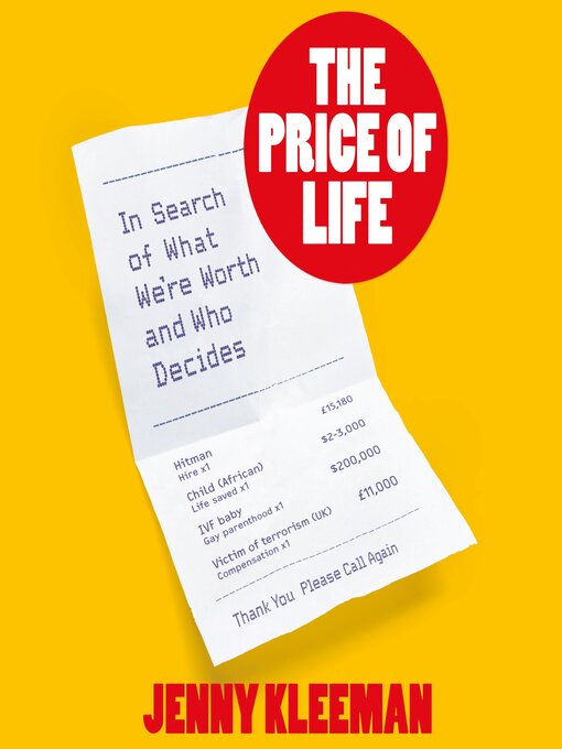 Title details for The Price of Life by Jenny Kleeman - Wait list